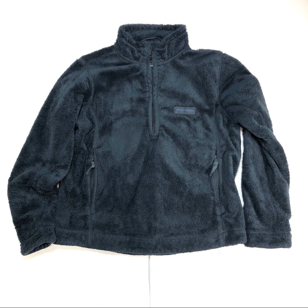 Craghoppers Navy Plush Half-Zip Fleece Pullover